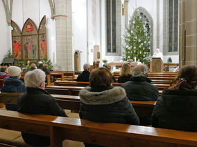 Darstellung des Herrn mit Kerzenweihe und Blasiussegen (Foto: Karl-Franz Thiede)